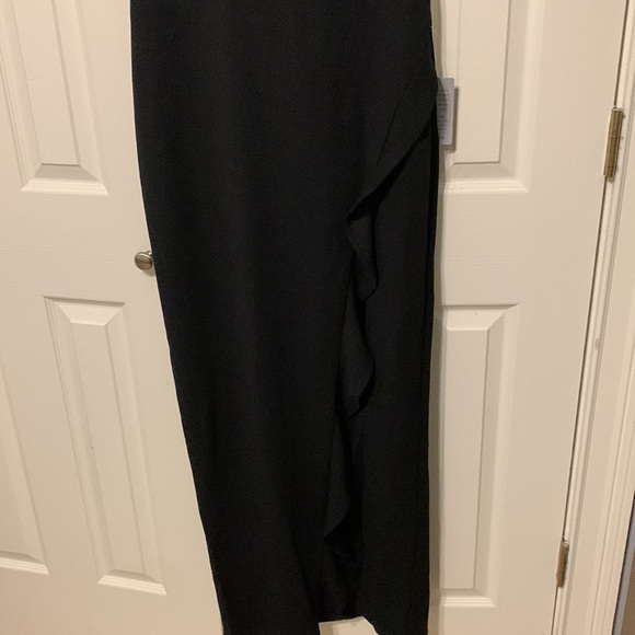 Lulus Women’s After Hours Strapless Ruffled Maxi Dress - Picture 6 of 14